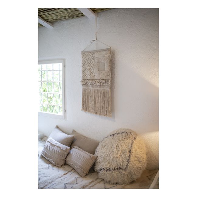 Sitzkissen Berber Soul | Weiß