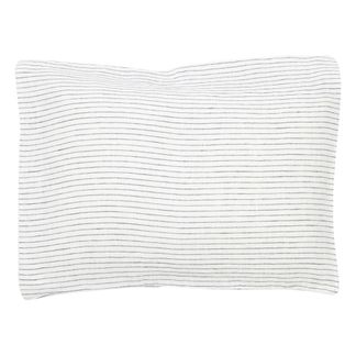 Lab - La Petite Collection Kissenbezug aus gestreiftem Leinen-listing