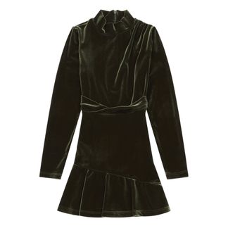 Indee Kleid aus Velours Fotoshop-listing