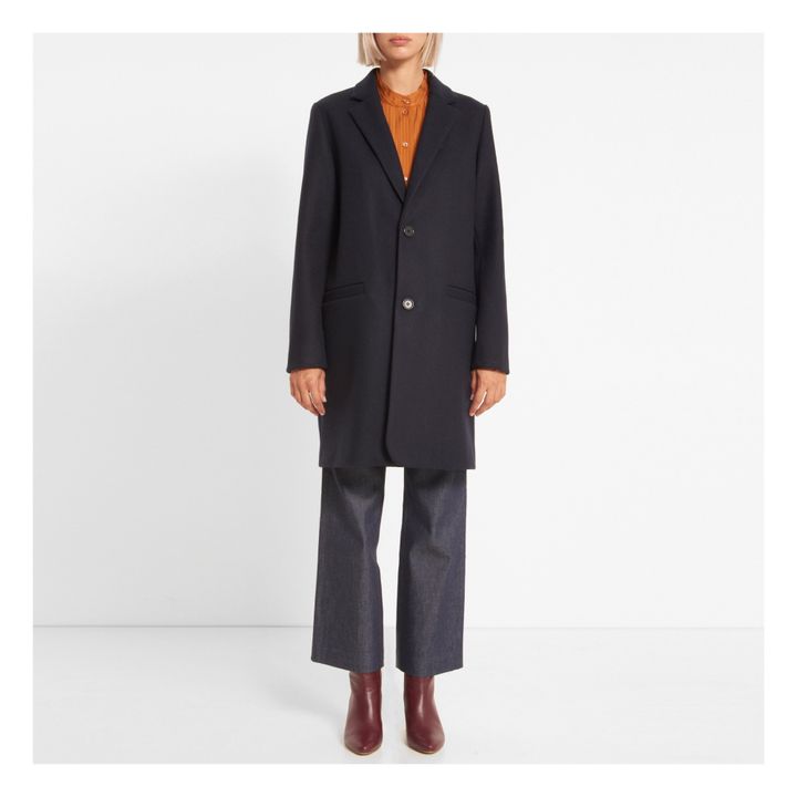 Apc carver sale coat navy