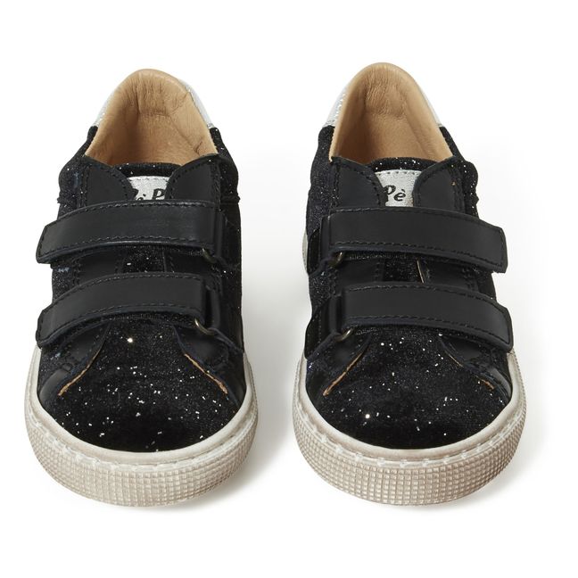 Velvet Sneakers | Black