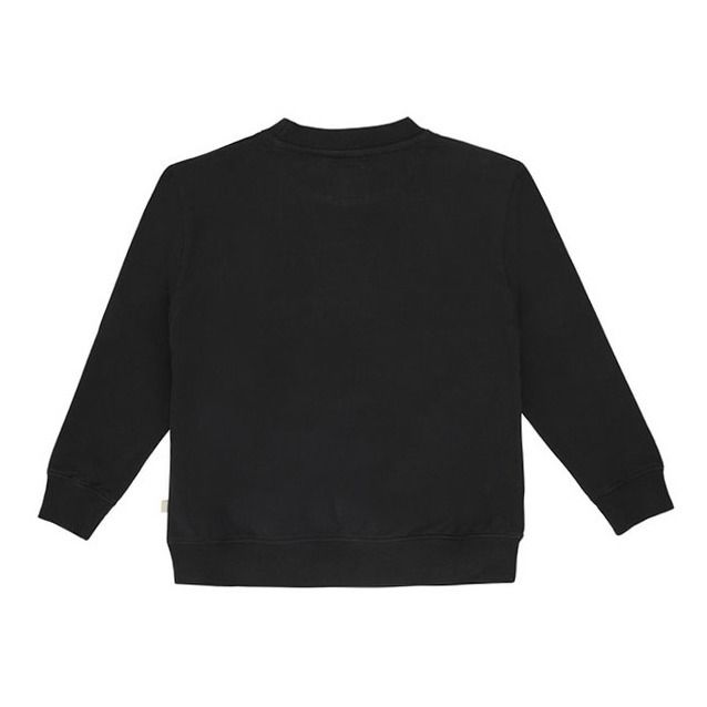 Walker Organic Cotton Sweatshirt Black