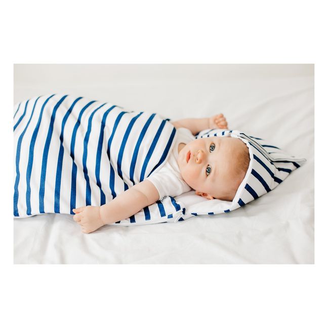 Babyschlafsack erweiterbar Navy