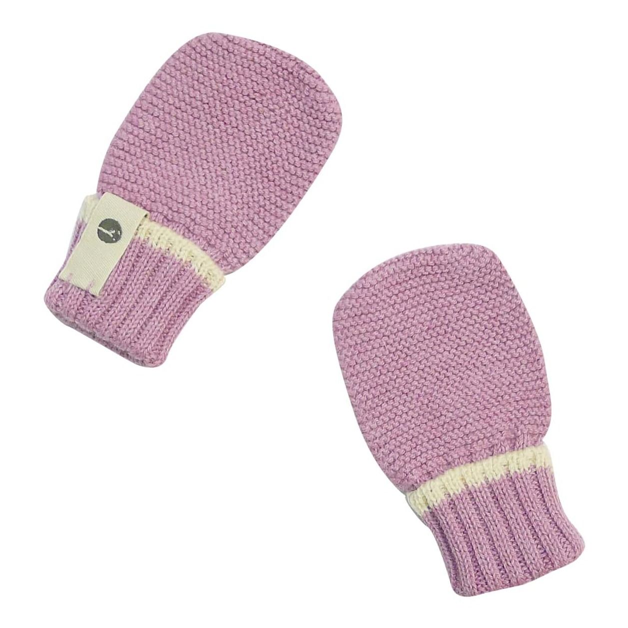 Bayiri - Moufles Sierra Nevada Coton Bio - Fille - Lilas