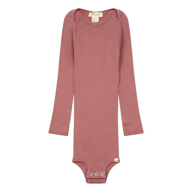 Bono Silk Cotton Bodysuit | Dusty Pink