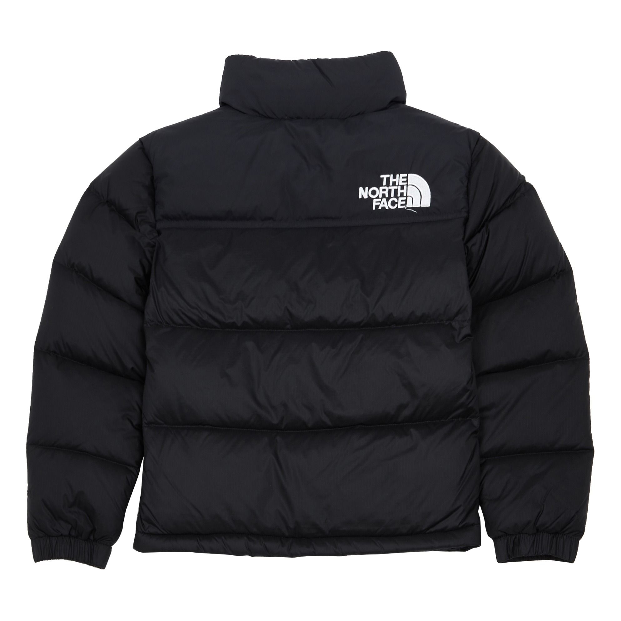 Piumino Retro Nuptse Nero The North Face Moda Teenager , Bambino