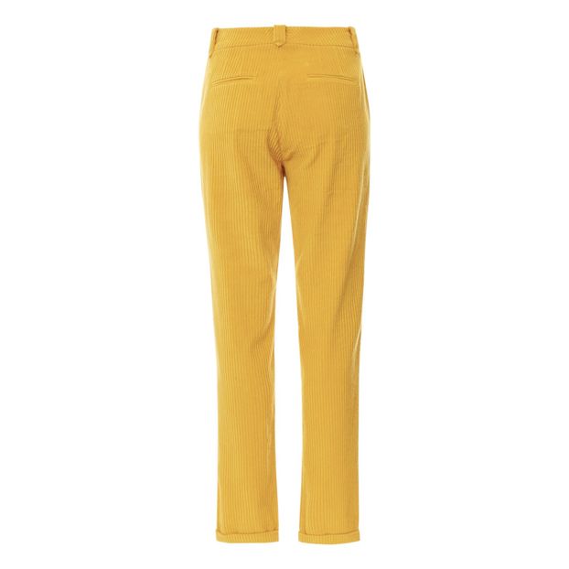 Pantaloni di velluto Benksi Giallo senape Valentine Gauthier Moda Adulto