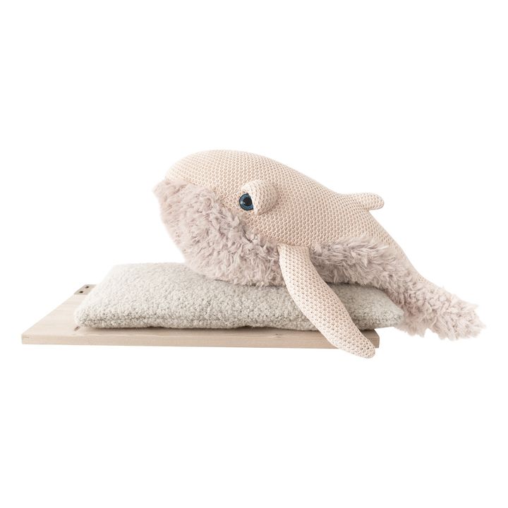 Mama Giant Whale Soft Toy  BigStuffed x Smallable | Nude- Product image n°0
