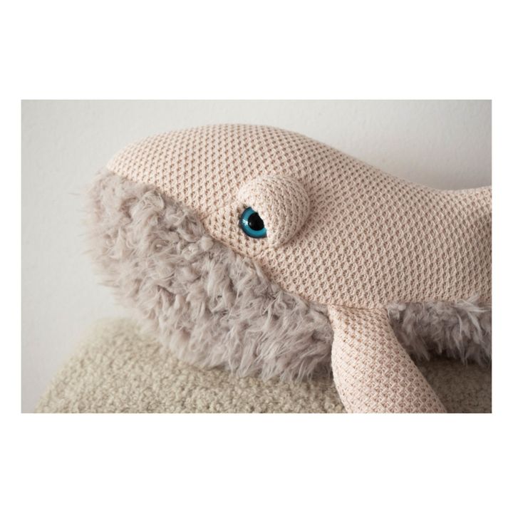 Mama Giant Whale Soft Toy  BigStuffed x Smallable | Nude- Product image n°3