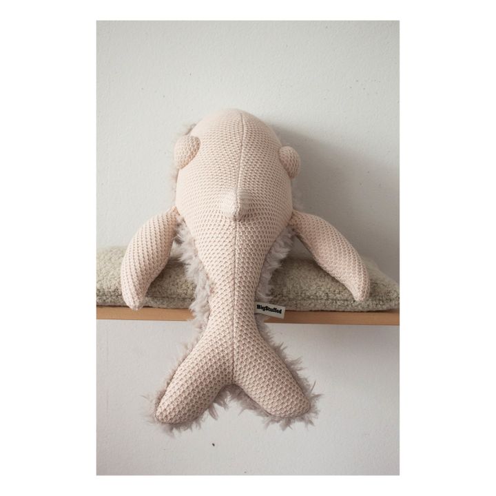 Mama Giant Whale Soft Toy  BigStuffed x Smallable | Nude- Product image n°4