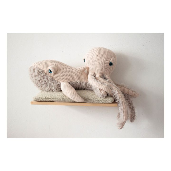 Mama Giant Whale Soft Toy  BigStuffed x Smallable | Nude- Product image n°1