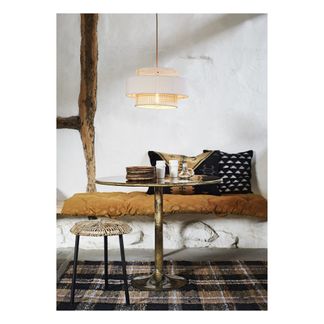 Madam Stoltz Tapis à carreaux-listing