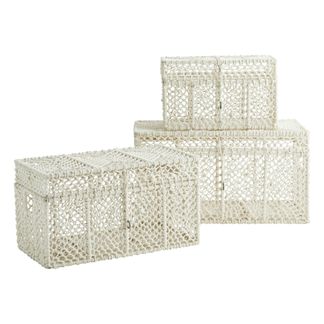 Madam Stoltz Boîtes de rangement - Set de 3-listing