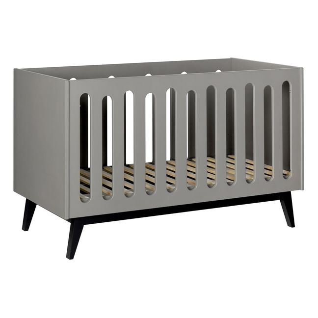 Trendy Age-Adaptive Crib 70x140 cm Grey