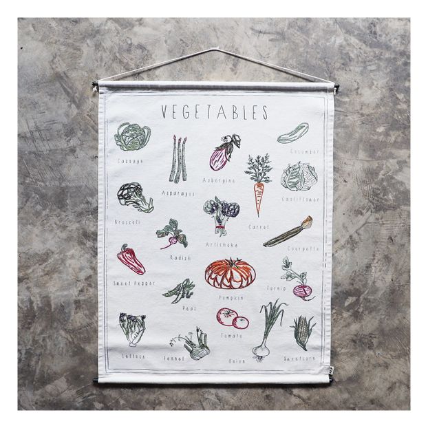 Poster brodé Légumes (Numero 74) - Couverture