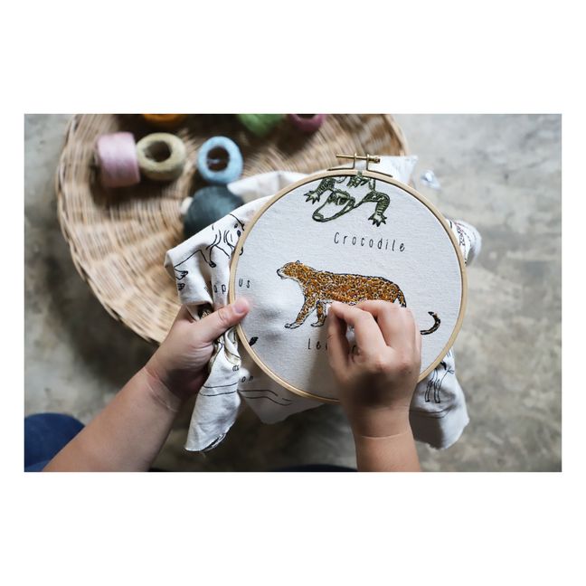 Animals DIY Poster Embroidery Kit