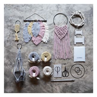 Numero 74 Freedom Whisper DIY Macramé Kit-listing