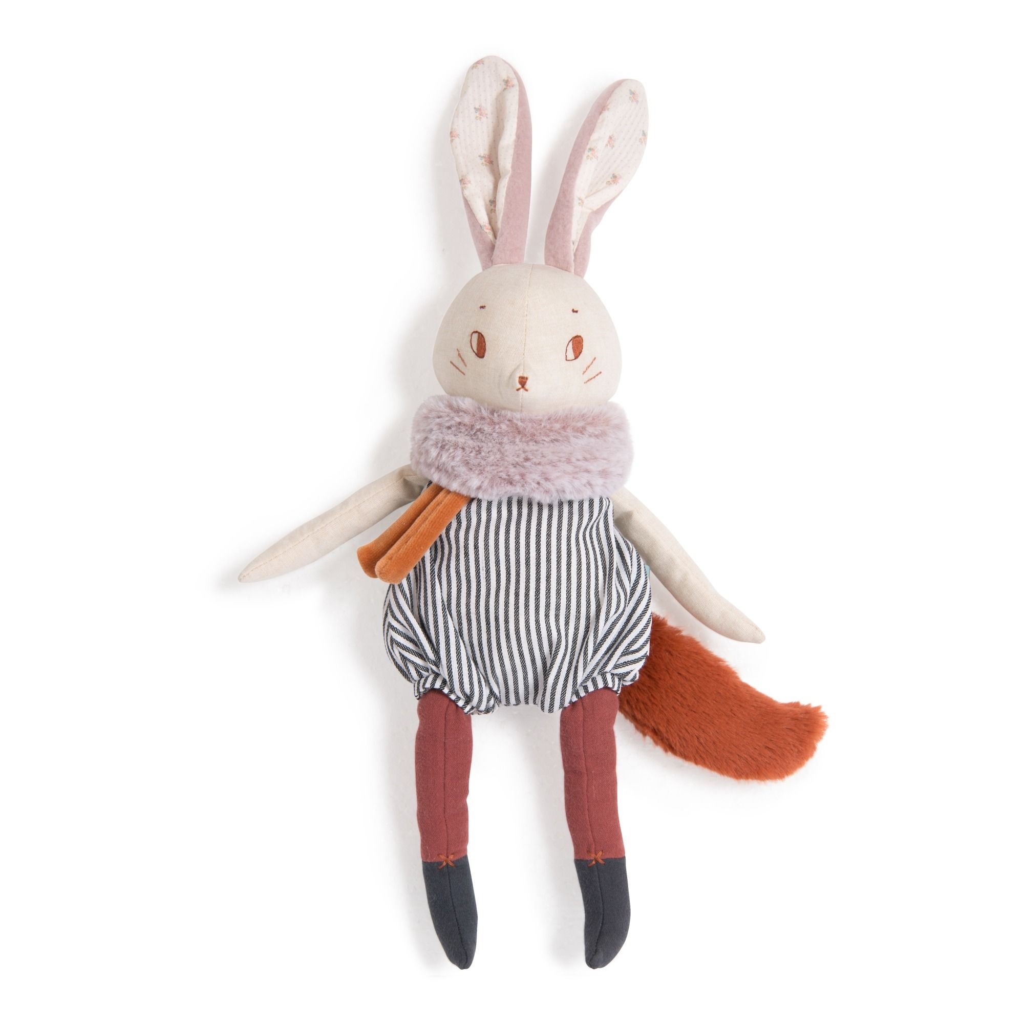 Moulin Roty - Poupée lapin Plume Après la pluie - Multicolore