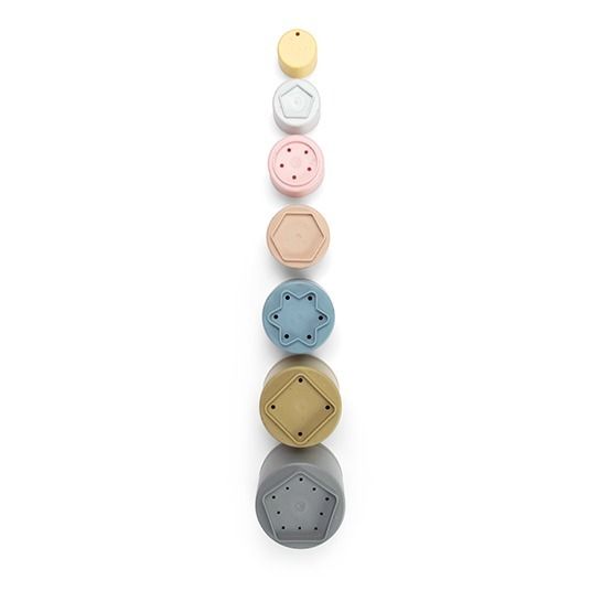 Formes empilables en bioplastique