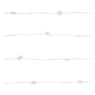 Madam Stoltz Guirlande lumineuse étoiles-listing