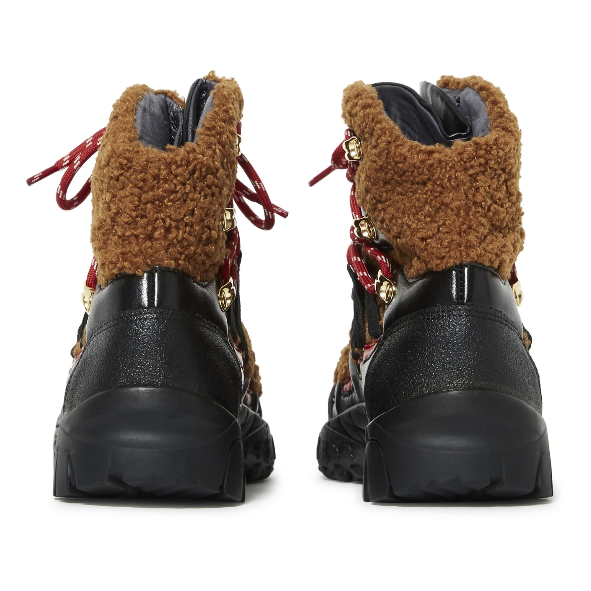 fuzzy snow boots