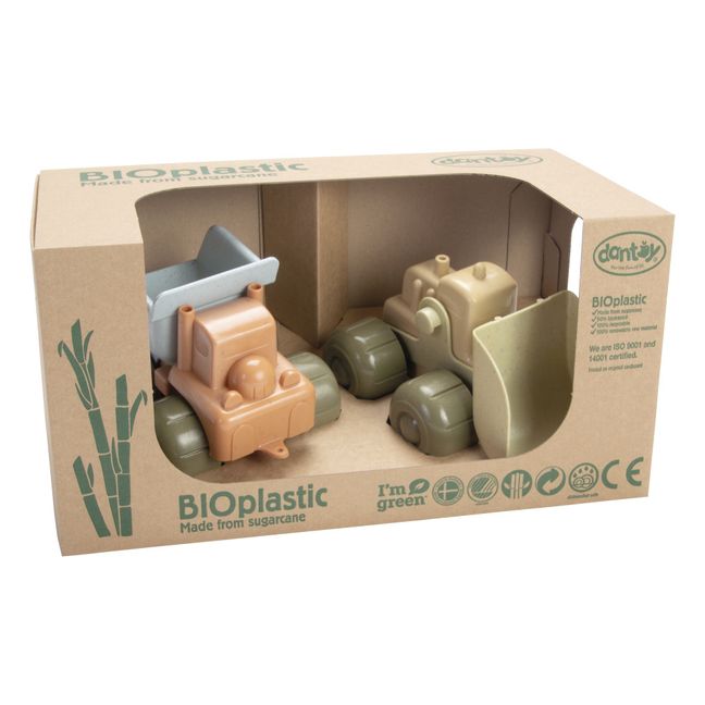 Camion Bulldozer en bioplastique
