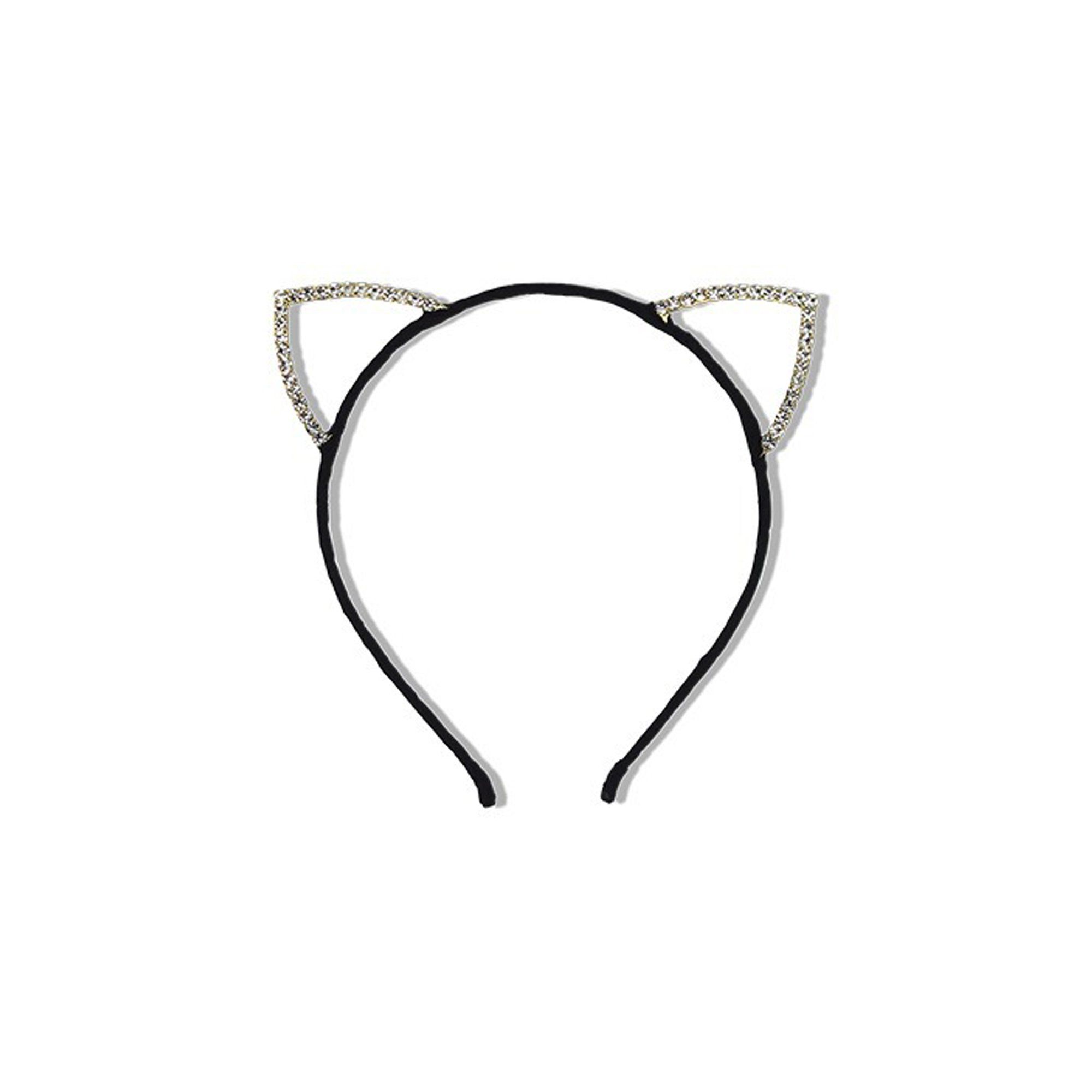 Milk x Soda - Headband Dimante Kitty - Fille - Noir