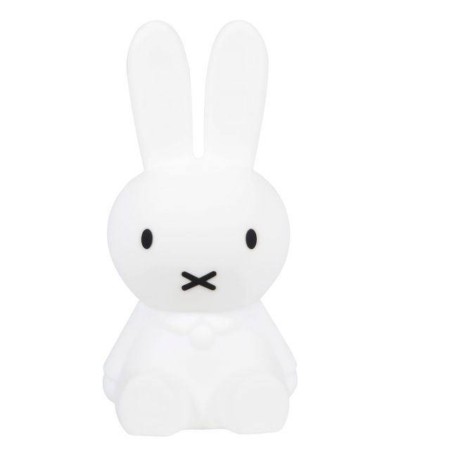 Lámpara de noche Miffy de silicona flexible | Blanco