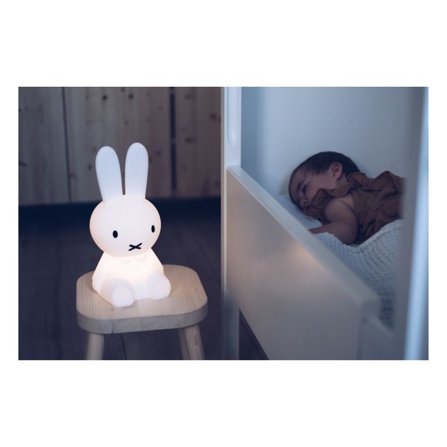 Lámpara de noche Miffy de silicona flexible | Blanco