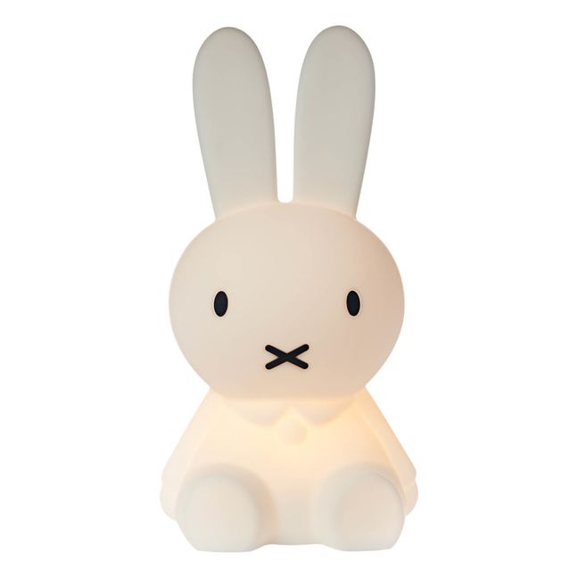 Nachtlampe Miffy aus weichem Silikon | Weiß