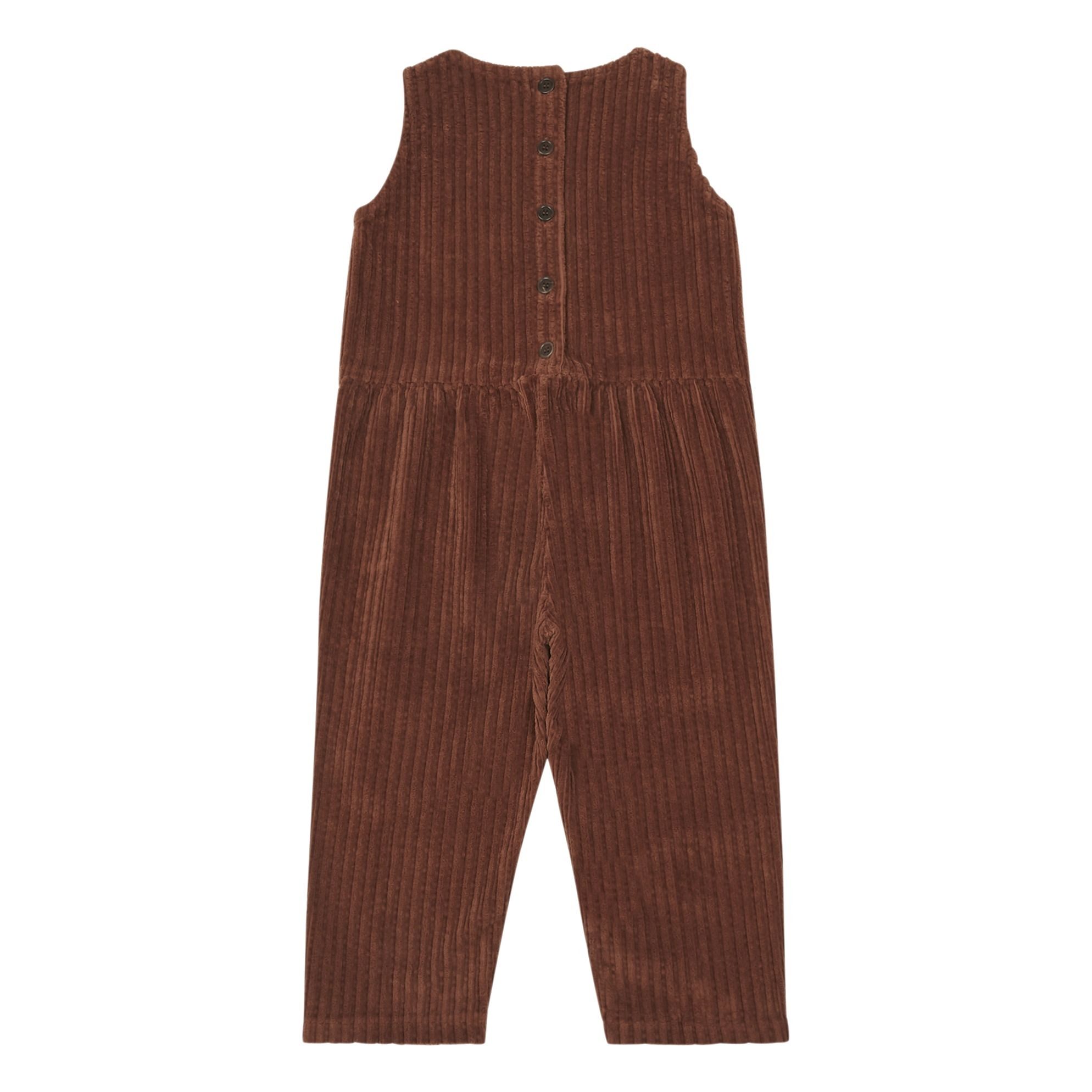 Velvet Dungarees Rust Zhoe & Tobiah Fashion Baby , Children