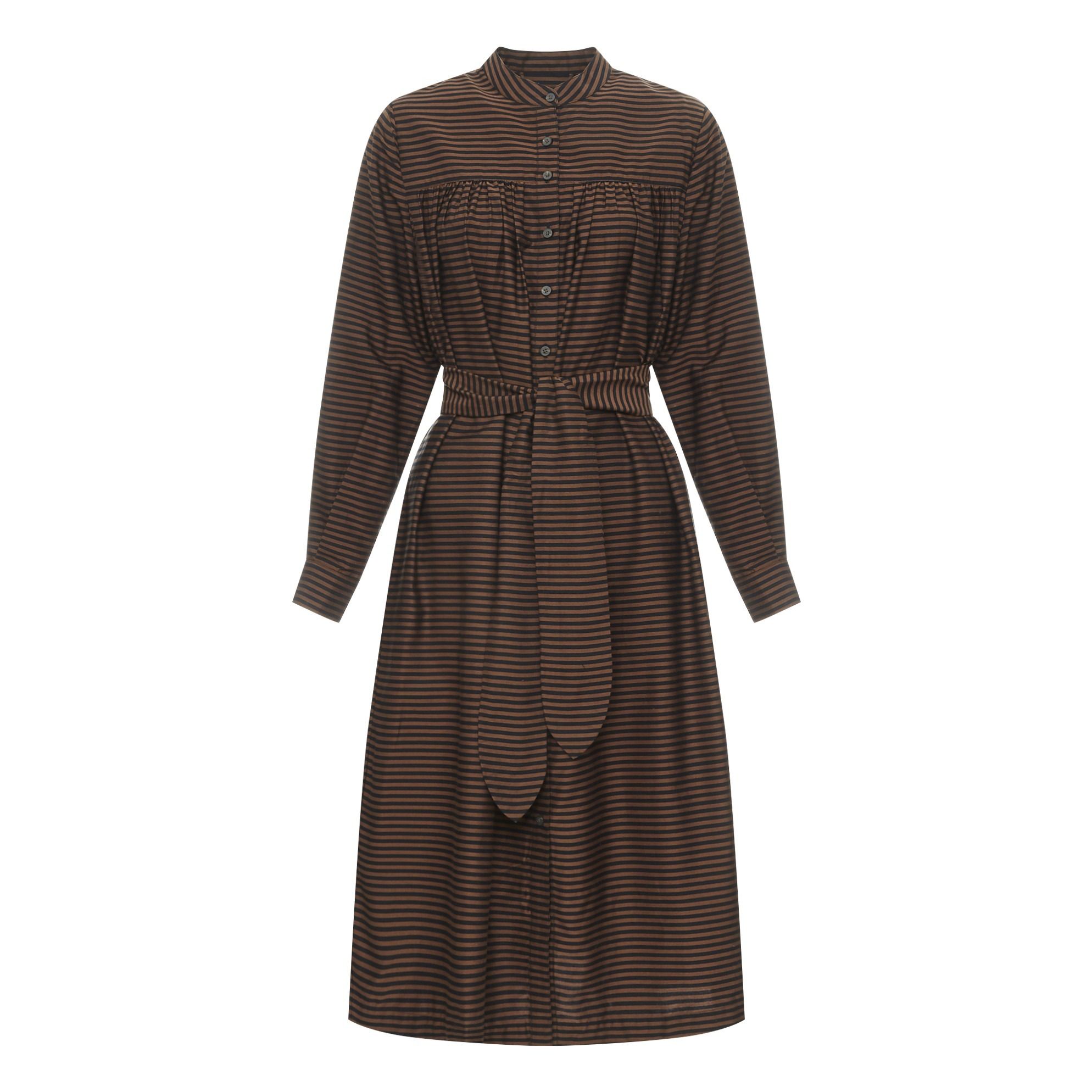 Priscilla Dress Brown Mara Hoffman Fashion Adult