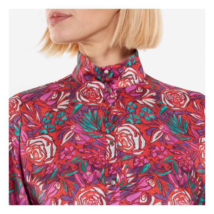 Roseanna - Hendrix Marshall Blouse - Raspberry red | Smallable