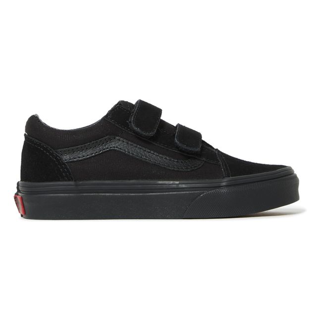 Turnschuhe Scratchs Total Black Old Skool | Schwarz