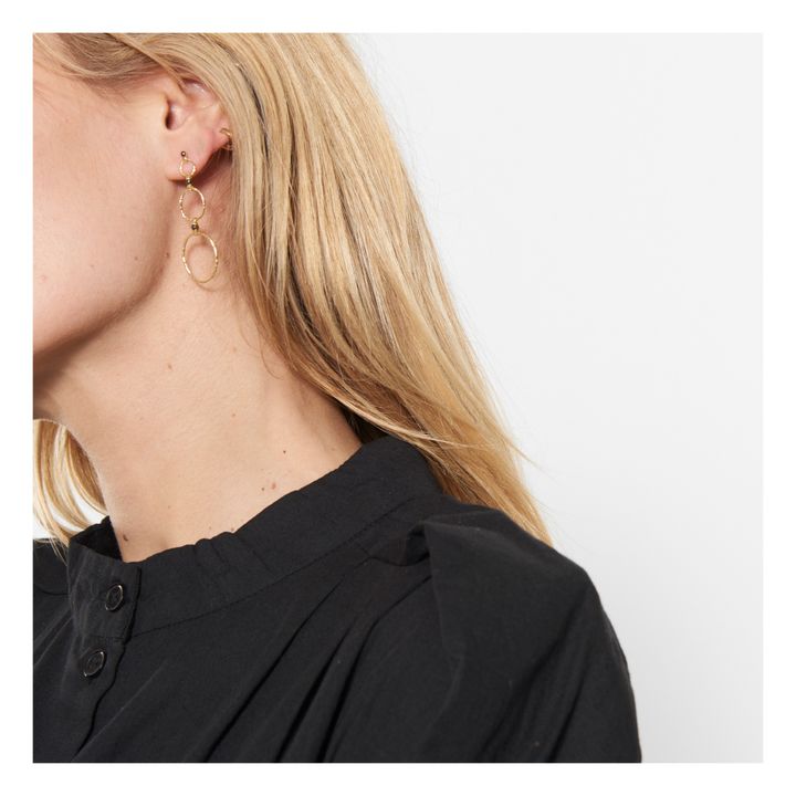 Béa 3 Dot Earrings | Gold- Product image n°2