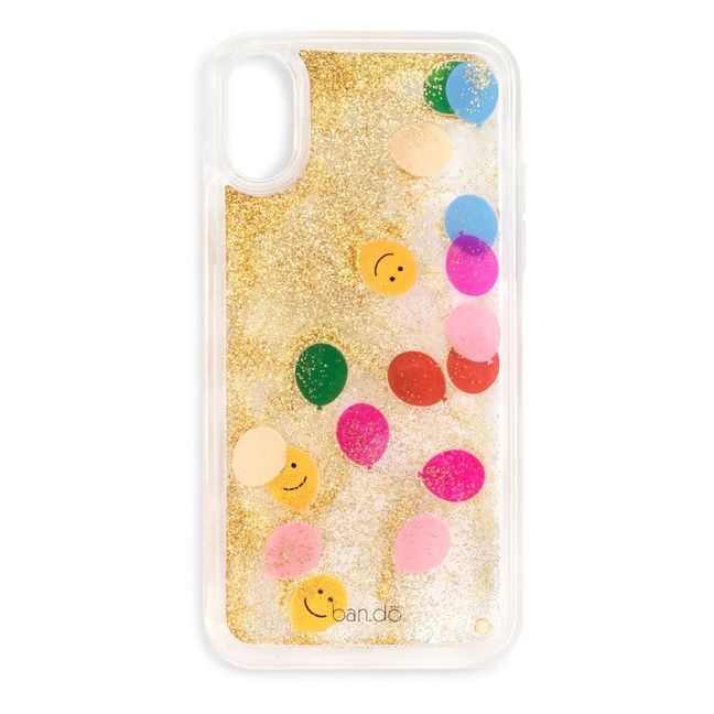 "Glitter Bomb" X/Xs iPhone Case Gold