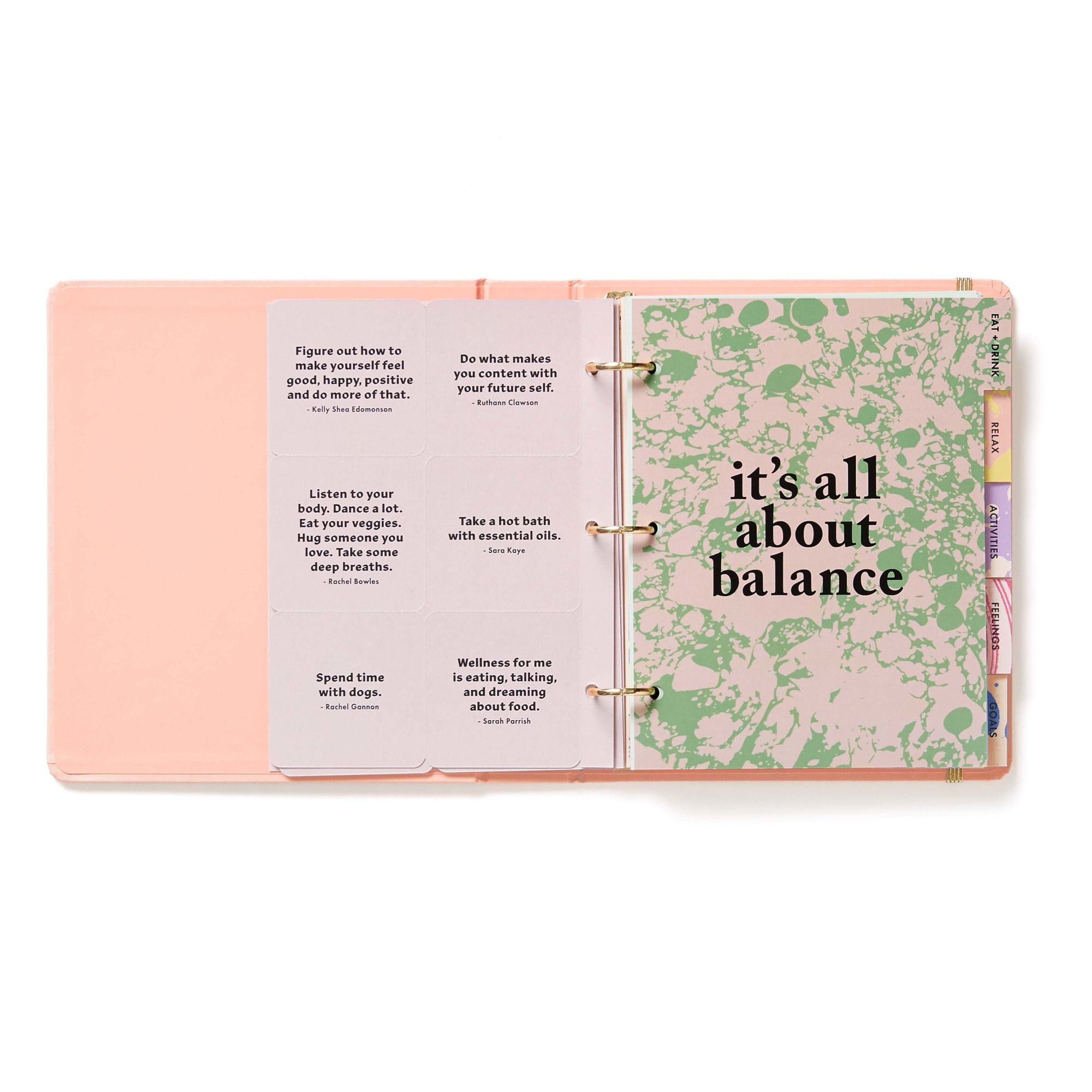 Wellness Planner Pink- Product image n°1