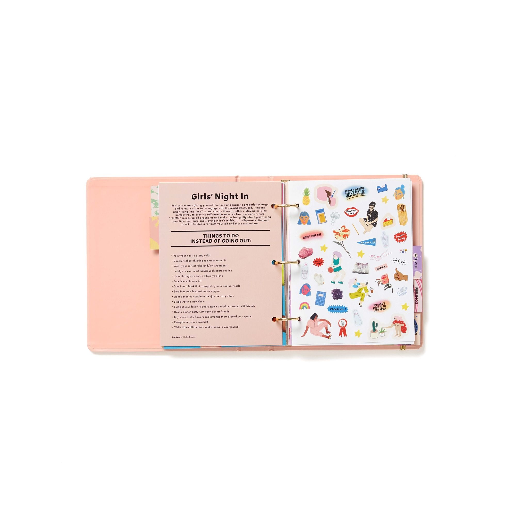 Wellness Planner Pink- Product image n°3