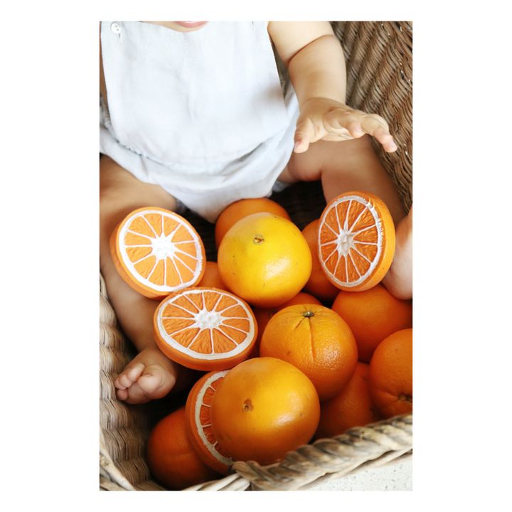 Clementino the Orange Teething Ring | Orange- Product image n°6