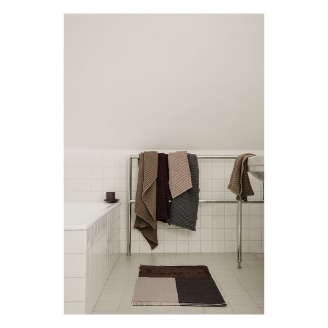 Pile Bath Mat | Brown