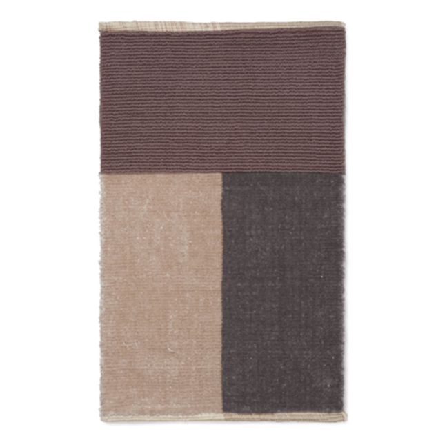 Tapis de bain Pile | Brun