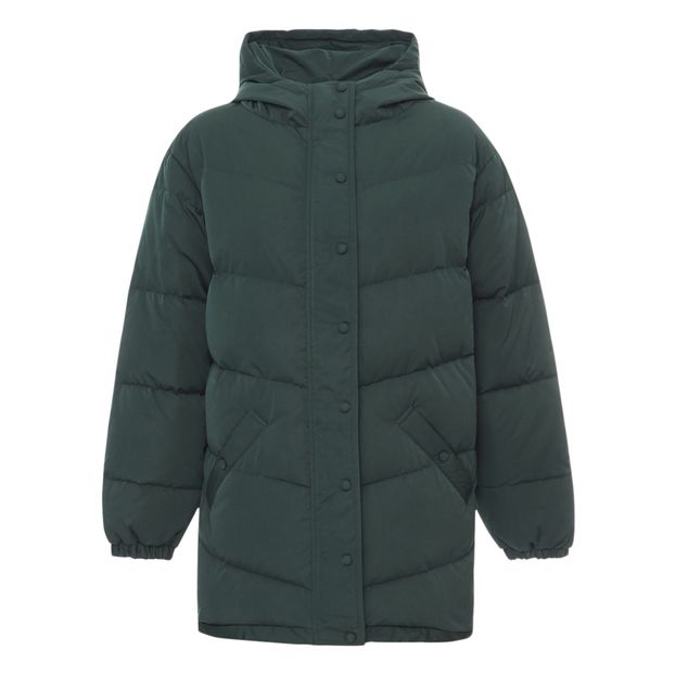 Moncler Luxembourg Dunkelgrün Daunenjacke für Frauen Moncler Luxembourg Dunkelgrün Daunenjacke für Frauen