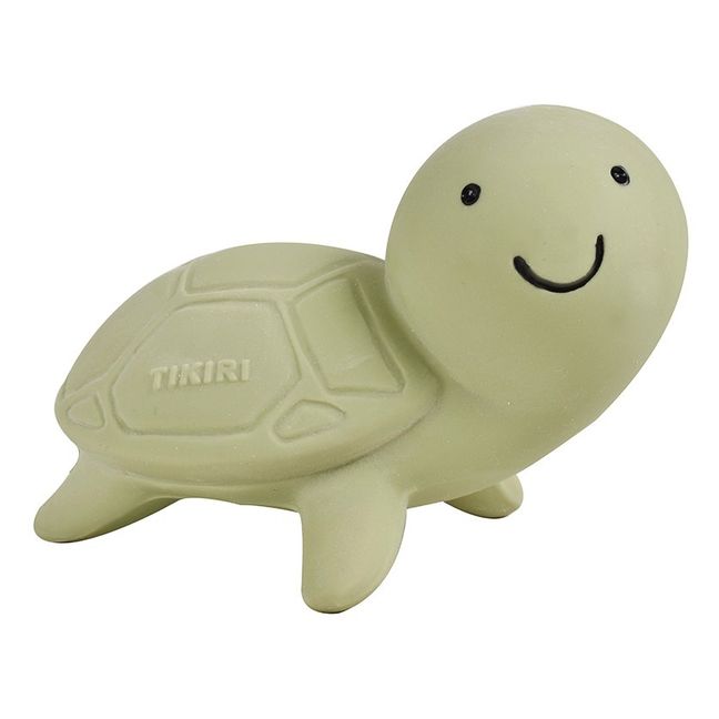 Natural Rubber Turtle Bath Toy | Green