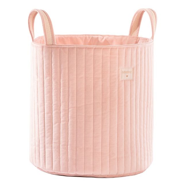 Velvet Storage Basket | Pink