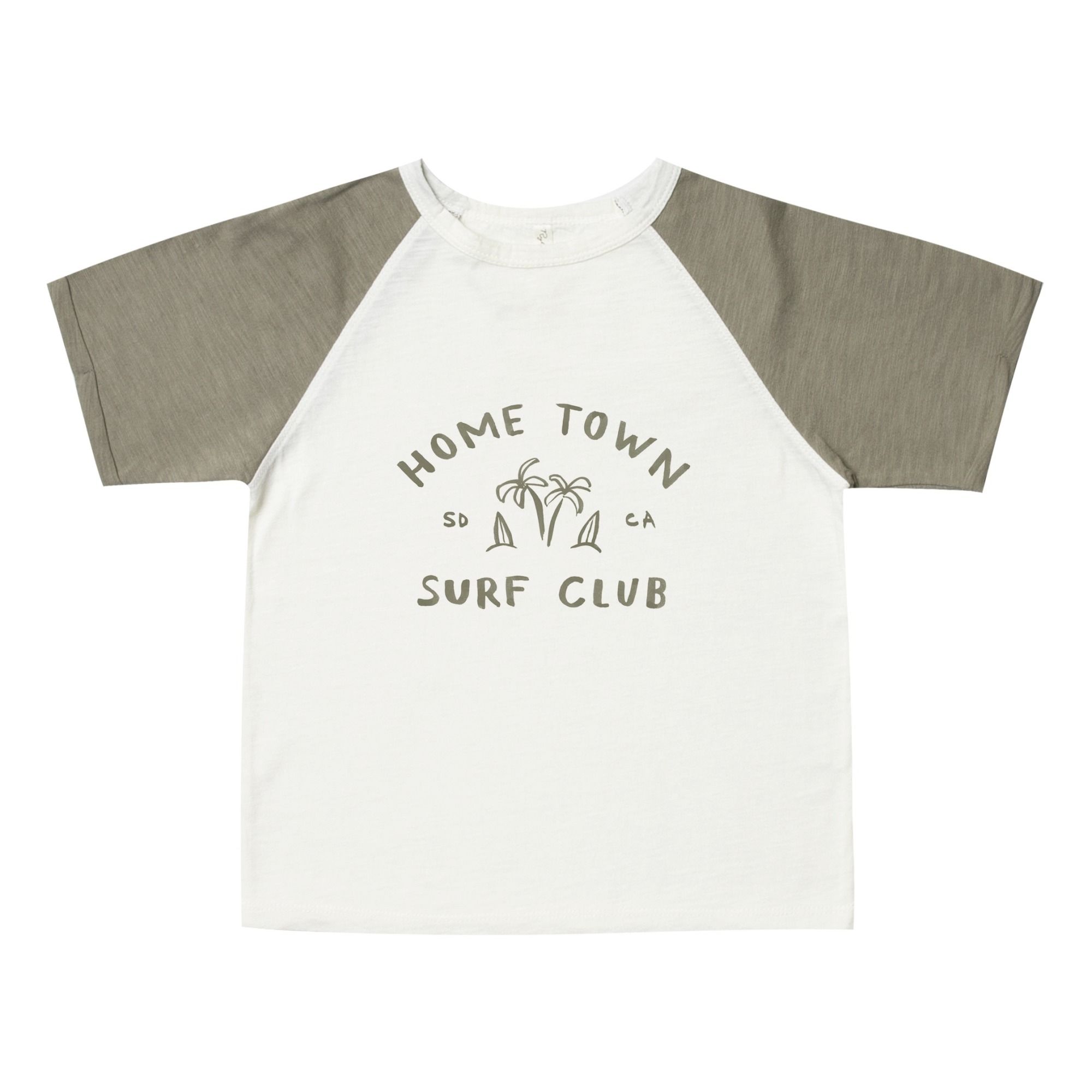 Rylee + Cru - T-shirt Hometown - Garçon - Vert olive