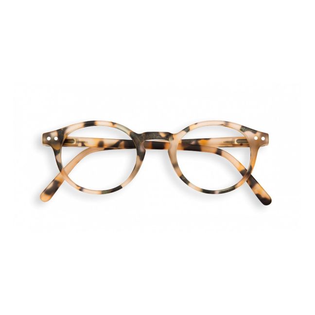 Tortoise Screen Glasses #D - Adult Collection | Beige