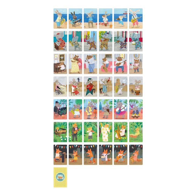 Jeu de cartes - Animals Big Band