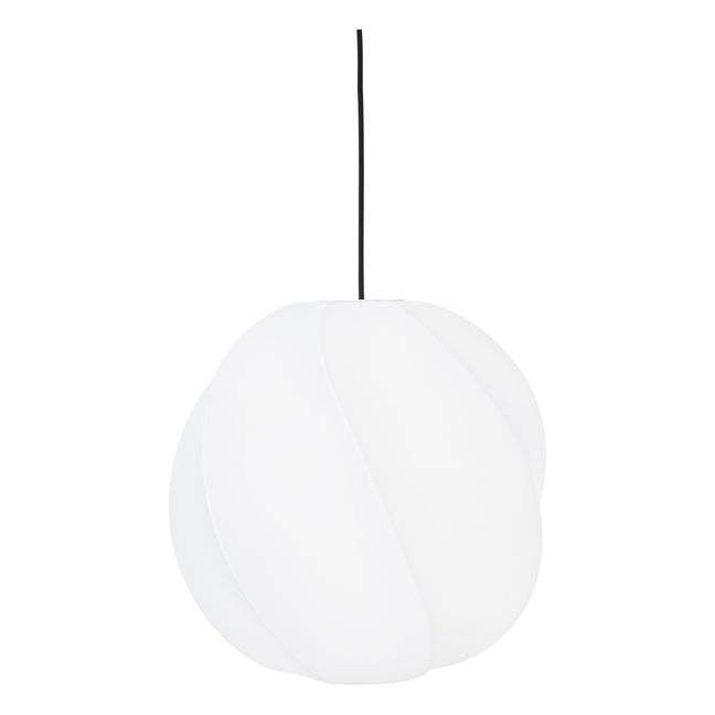 Twirly Pendant Lamp | White