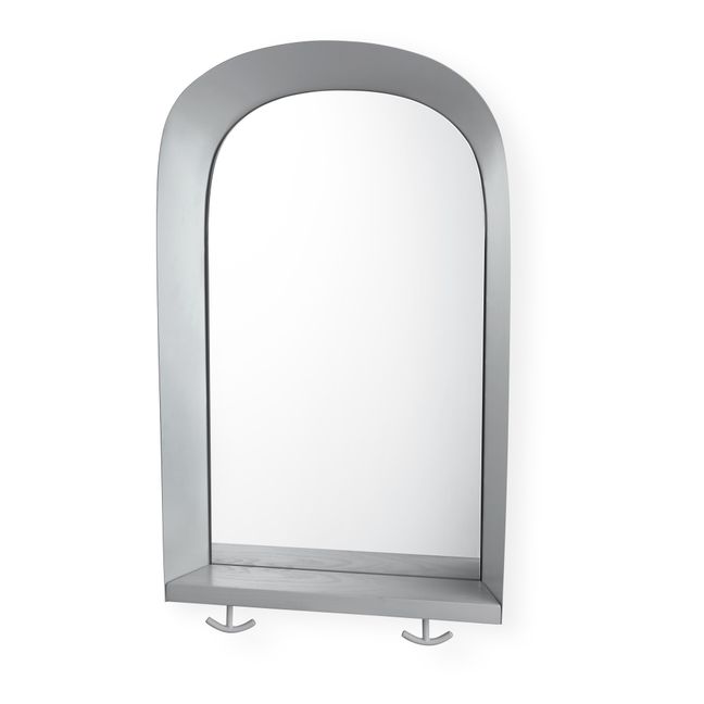 Specchio portal bianco | Grigio