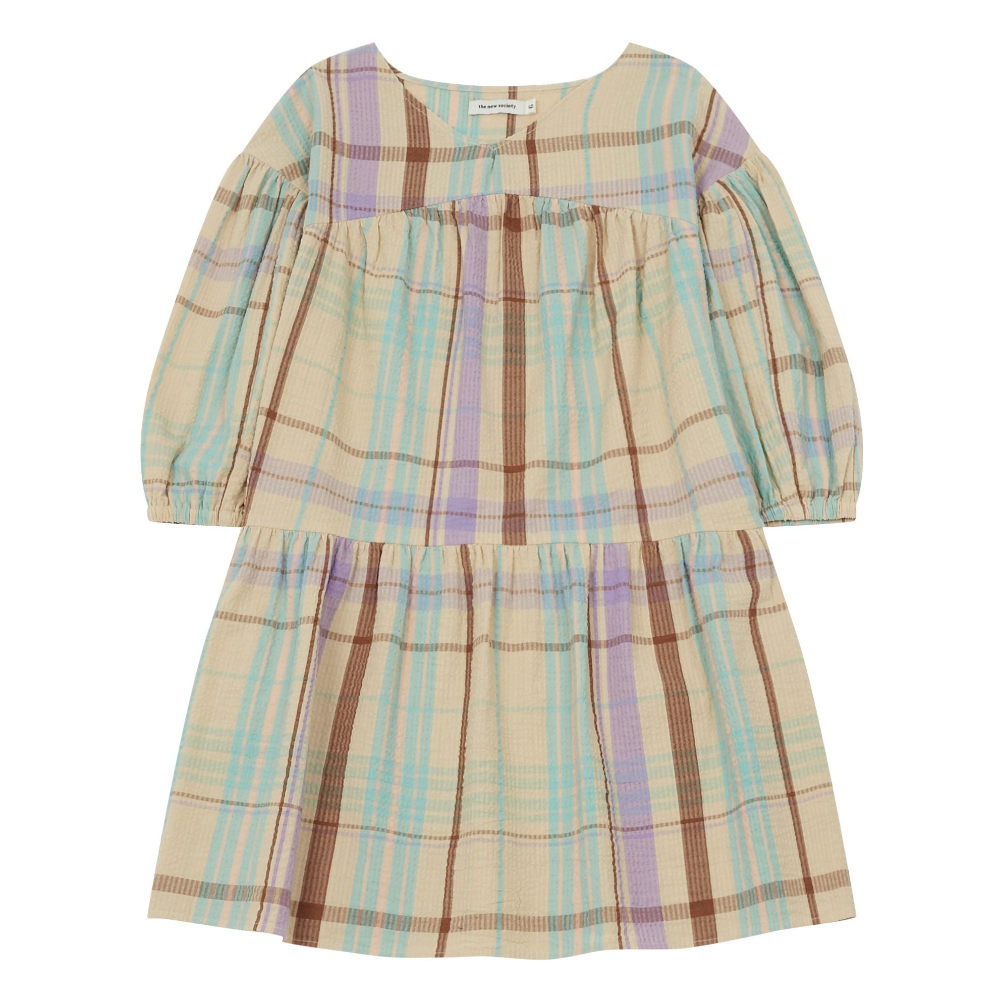 the new society - Robe Lavande - Fille - Vert